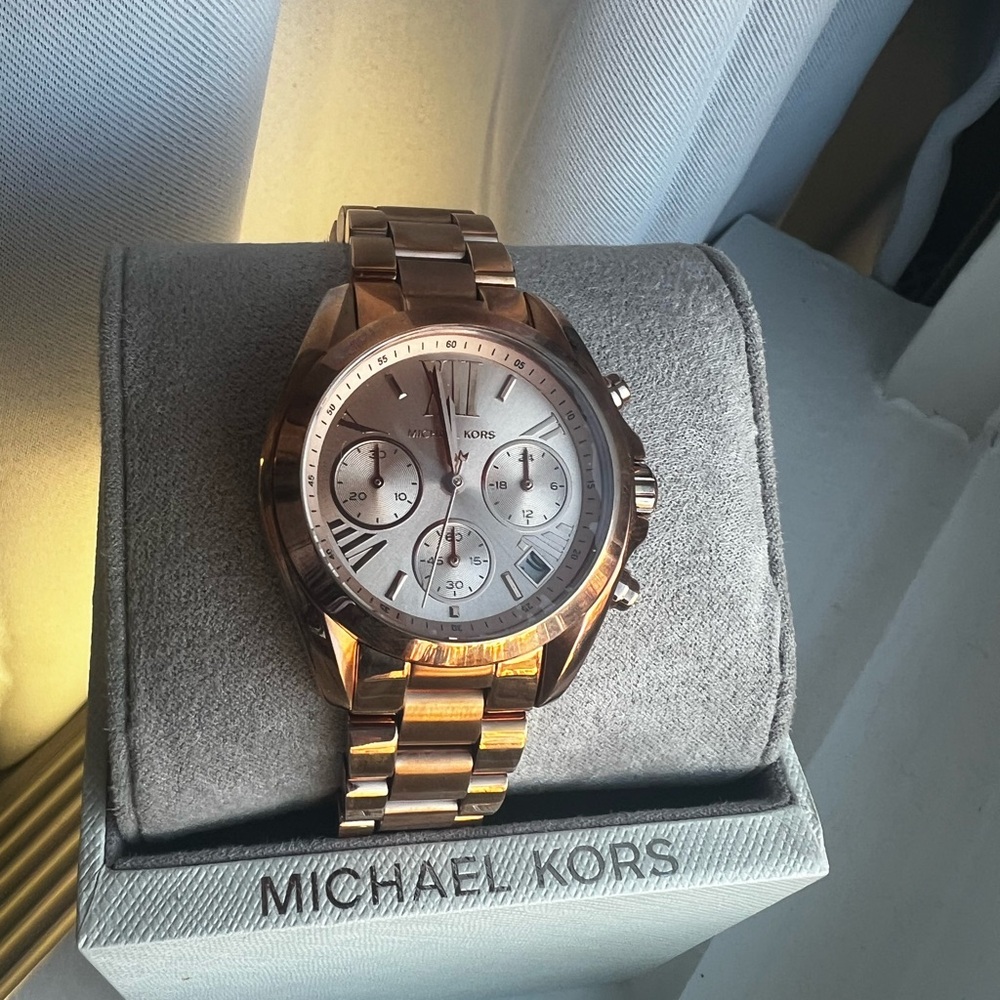 Michael Kors Gold-Tone Bracelet Watch